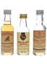 Dewar's, Famous Grouse & Highland Queen  3 x 5cl