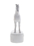 White Horse Scotch Whisky Chalkware Bar Ornament Kelsboro Ware 22cm x 21xm