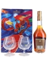 Martell 3 Star VS Millenium Gift Pack 70cl / 40%