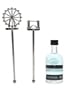 The London No1 Original Blue Gin With Cocktail Stirrers 5cl / 47%