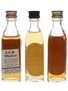 Ces, Glen Lyon & Old Aberdeen Bottled 1960s-1970s 3 x 4cl-4.7cl