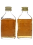 Jamie Stuart & Usher's Old Vatted Bottled 1980s - J & G Stewart Ltd. 2 x 5cl / 40%