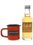 Auchentoshan 12 Year Old & Miniature Tin Mug  5cl / 40%