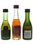Baron Otard, Camus & Remy Martin  3 x 3cl-5cl / 40%