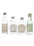 Bacardi Carta Blanca & Silver Label Bottled 1970s & 1980s 4 x 5cl