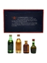 J R Phillips Miniature Selection Cointreau, Courvoisier, Glenfiddich, Grants, 4 x 5cl / 40%