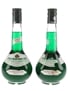 Cusenier Freezomint Creme De Menthe Bottled 1970s 2 x 34cl / 27%