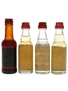 Isolabella & Sarti Liqueurs Bottled 1960s-1970s 4 x 2.5cl-2.7cl