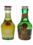 Benedictine DOM Bottled 1960s-1970s 2 x 3cl