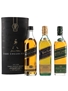 Johnnie Walker The Collection Black, Green & Blue Label 3 x 20cl