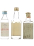 Beefeater, Booth's & Griver's Bottled 1970s 3 x 5cl