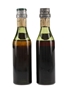 Martini Vino Vermouth Bottled 1950s 2 x 5cl / 17%