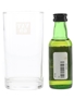 VAT 69 Miniature & Branded Glass Bottled 1980s 5cl / 43%