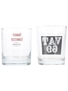 Branded Whisky Glasses Hankey Bannister & VAT 69 