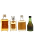 Assorted Cognac & Brandy Bottled 1970s - Richot, Etoile D'Or & John Exshaw 4 x 5cl / 40%