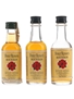 Four Roses Bottled 1970s & 1980s 3 x 5cl / 43%