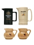 Assorted Whisky & Whiskey Jugs 4 x Jug 