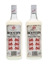 Booth's Finest Dry Gin Bottled 1980s 2 x 75cl / 40%