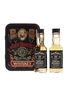 Jack Daniel's Old No 7 Gift Tin Bottled 1980s 2 x 5cl / 40%