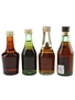 Assorted Brandy Of The World Bertrams, Mariacron, Sandeman, Torres 4 x 4cl-5cl