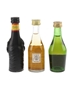 Assorted Brandy Bull Head, Fuentes, Grand Trianon 3 x 4cl-5cl
