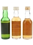 Chequers, Famous Grouse & Morton's Bottled 1970s 3 x 5cl / 40%