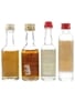 Assorted Spirits From Around The World Bermudez, Istra, Loucas Tsotras & Oud Amsterdam 4 x 4cl-5cl