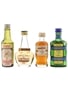 Assorted Spirits From Around The World Aalborg, Continental, Hoppe & Karlovska Becherovka 4 x 5cl