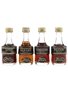 Marie Brizard Liqueurs Bottled 1970s 4 x 5cl