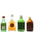 Clan House, Curtis, Duncraig & Tuxedo Bottled 1980s 4 x 2.8cl-5cl