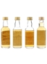 Assorted Blended Scotch Whisky GMWU, New Lanark, Roxburghe & The Wee Dram 4 x 5cl / 40%