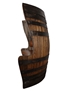 Glenfiddich Barrel Bench Two Seater 136cm x 134cm x 52cm