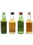 Cutty Sark, House Of Commons, J&B & Pig's Nose Bottled 1970s-1980s 4 x 4.7cl-5cl / 40%