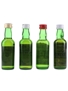 Black & White, Cairns, Old Barrister & J&B Bottled 1970s & 1980s 4 x 5cl