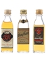John Barr, Jolly Runner & McGibbon's Bottled 1980s 3 x 5cl