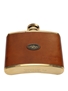 Cardhu Distillery Hip Flask Gold Plated 9.5cm x 9.5cm