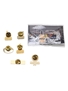 Assorted Scotch Whisky Pin Badges Clan Campbell, Dalwhinnie, Edradour, Jura & Knockando 