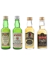 Inver House, MacArthur, Red Hackle & Spey Royal Bottled 1970s 4 x 4.7cl / 40%