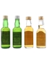 Inver House, MacArthur, Red Hackle & Spey Royal Bottled 1970s 4 x 4.7cl / 40%