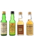 Campbeltown Loch, House Of Stuart, Lord Douglas & Pig's Nose Bottled 1970s 4 x 4.7cl / 40%