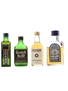 Passport, Scotch No.10, Teacher's & Yates Brothers Bottled 1970s 4 x 3.7cl-7cl