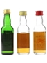 Cameron, Golden Lion & Lowrie Bottled 1970s 3 x 5cl