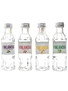 Finlandia Blackcurrant, Cranberry, Grapefruit  & Lime Flavoured Vodka Bottled 2000s 4 x 5cl / 37.5%