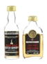 Auchentoshan 12 Year Old & Pure Malt Bottled 1970s & 1980s 4.7cl & 5cl / 40%