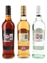 Bacardi Superior, Black & Gold  3 x 70cl