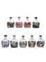 Assorted Pickwick Ceramic Decanters  9 x 5cl