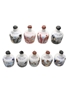 Assorted Pickwick Ceramic Decanters  9 x 5cl