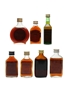 Assorted Demerara Rum Incl. Lamb's 70 Proof 7 x 5cl