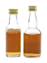 Glendullan 12 Year Old & Tomintoul Glenlivet Bottled 1980s 2 x 5cl