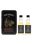 Jack Daniel's Old No.7 Old Time Tennessee Whiskey Bottled 1990s - Morgan Furze Ltd. 2 x 5cl / 40%